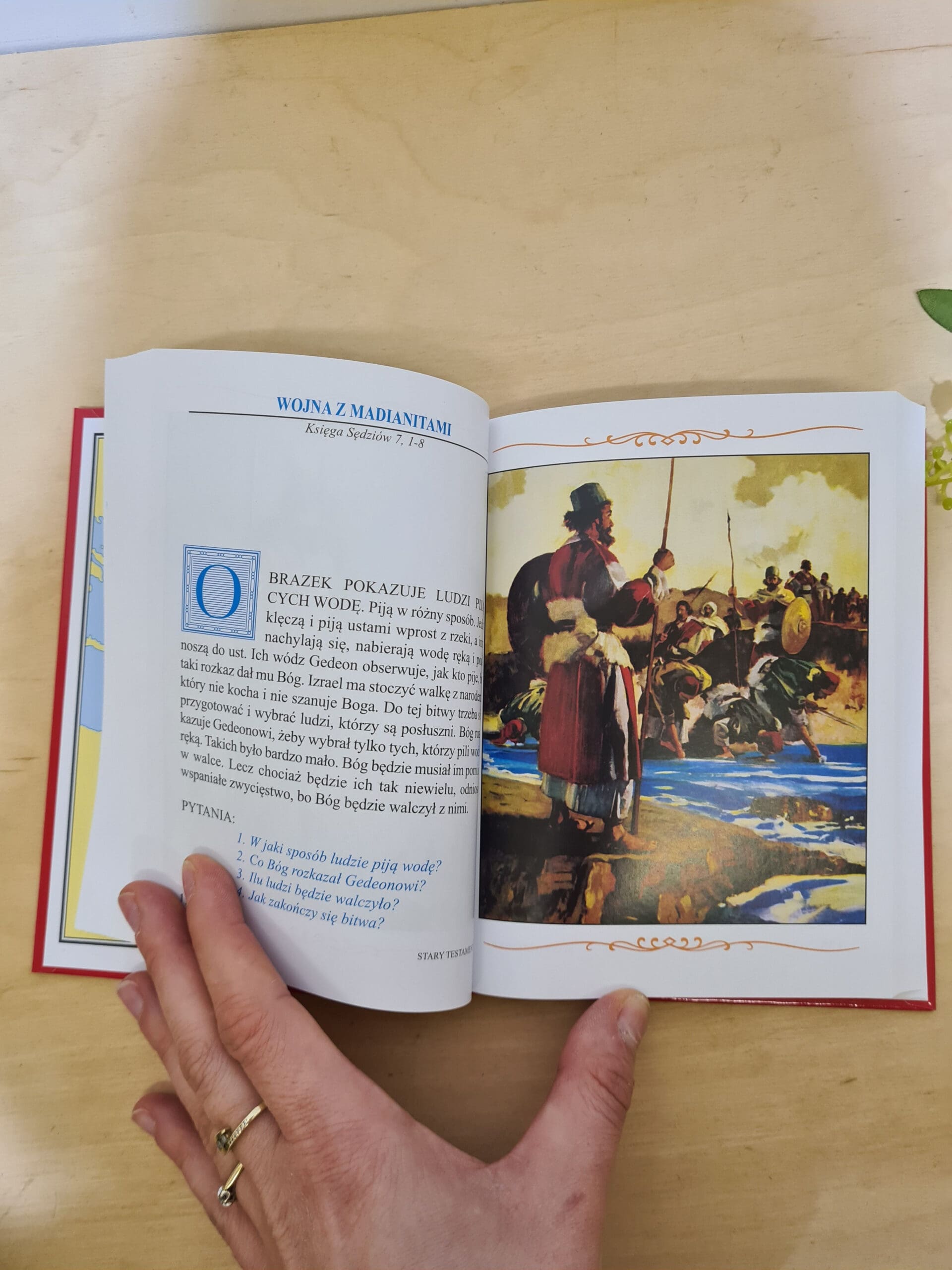 ILUSTROWANA BIBLIA Z GRAWEREM