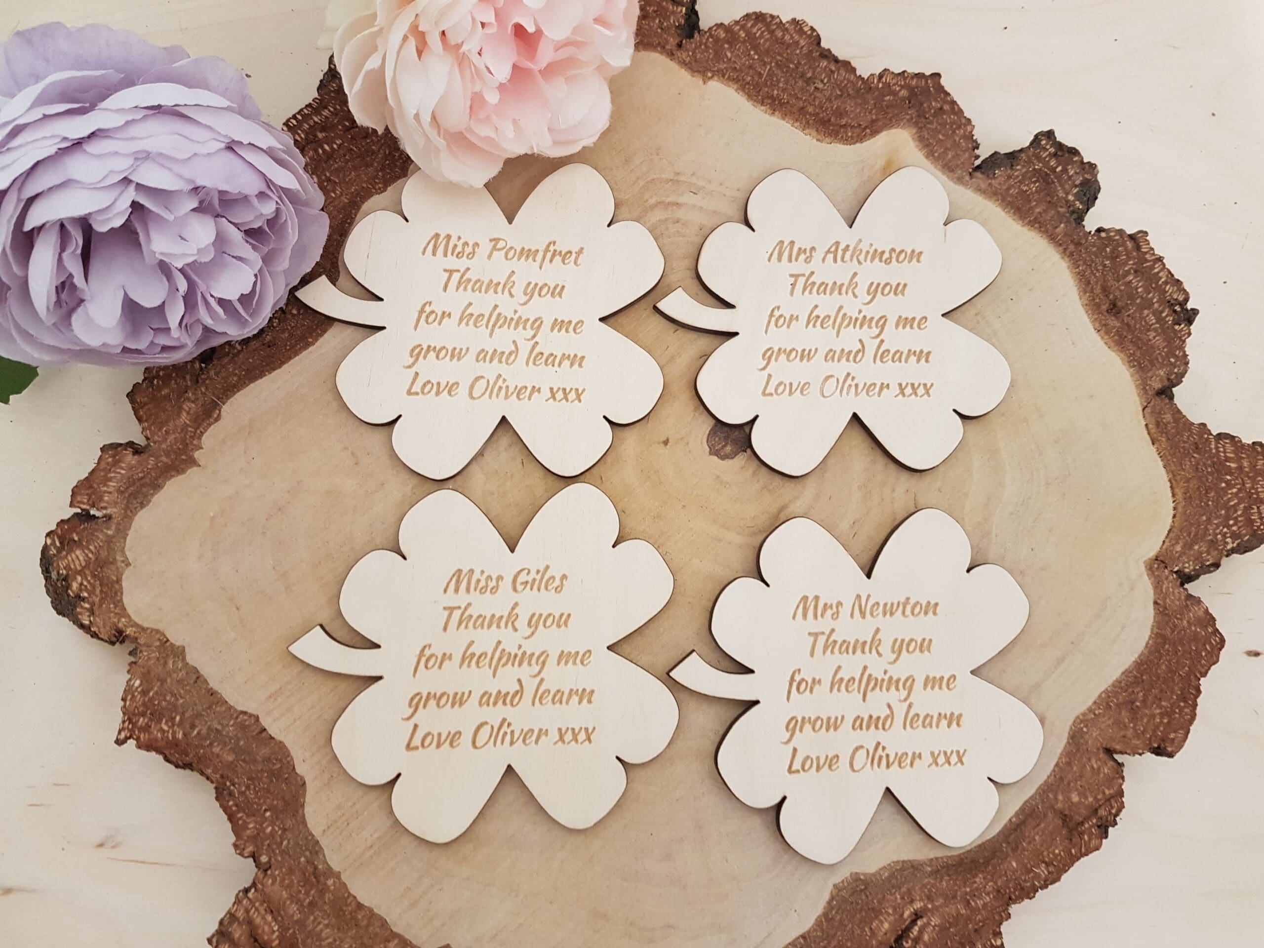 Magnes koniczynka dla nauczyciela