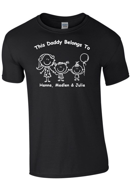 Koszulka dla Taty z nadrukiem - This Daddy Belongs To