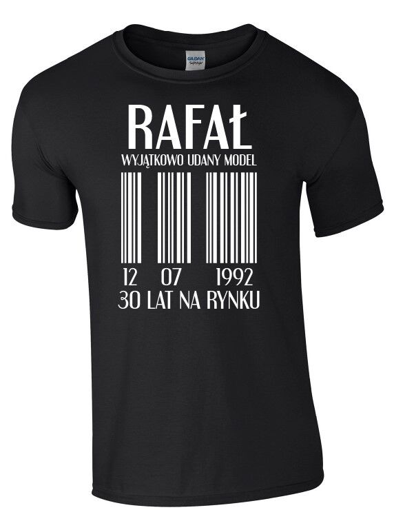 Koszulka męska z nadrukiem na urodziny 30, 40, 50 lat- Wyjątkowo udany model
