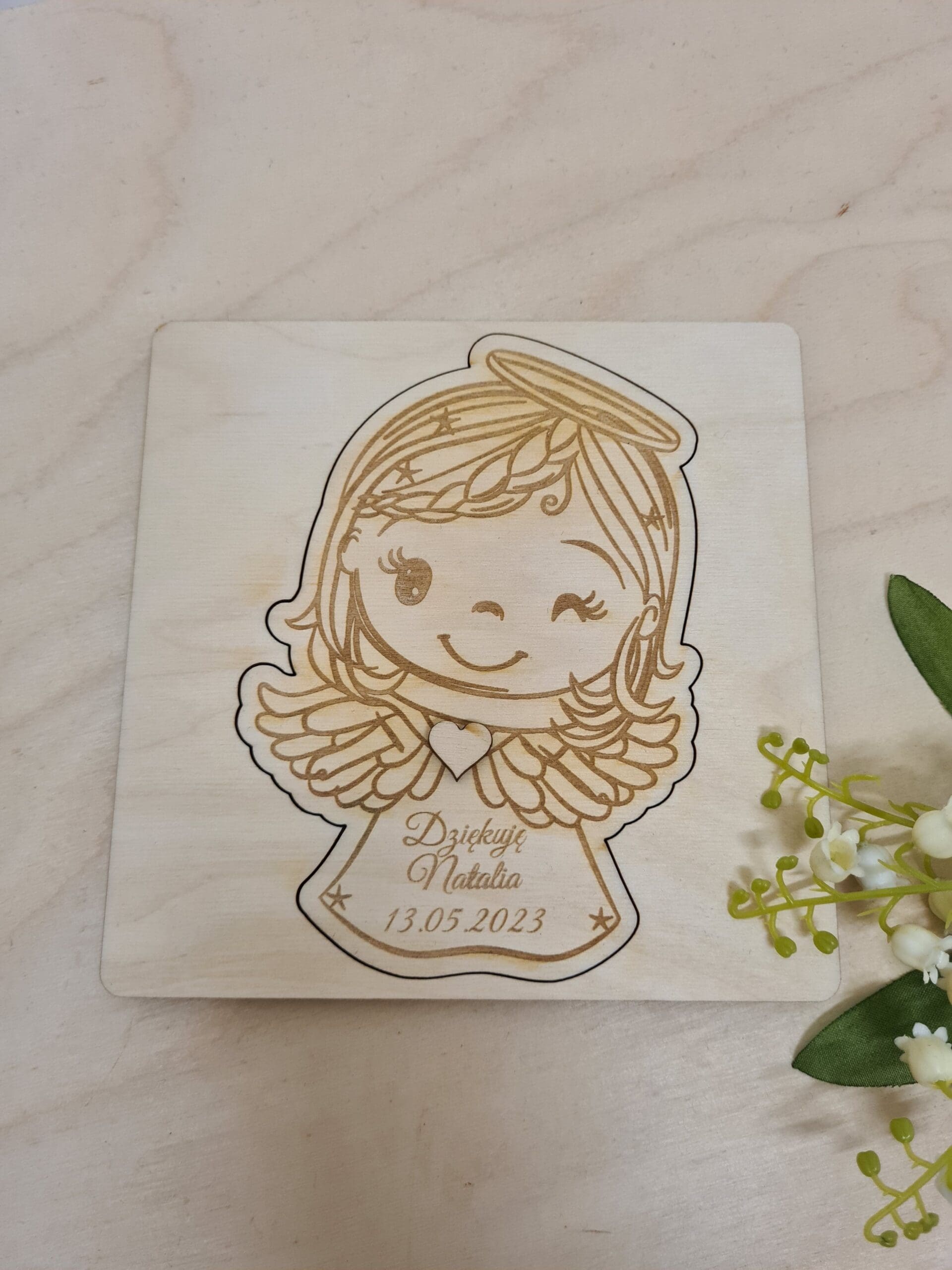 PODZIĘKOWANIE KOMUNIJNE DLA CHRZESTNYCH ANIOŁEK