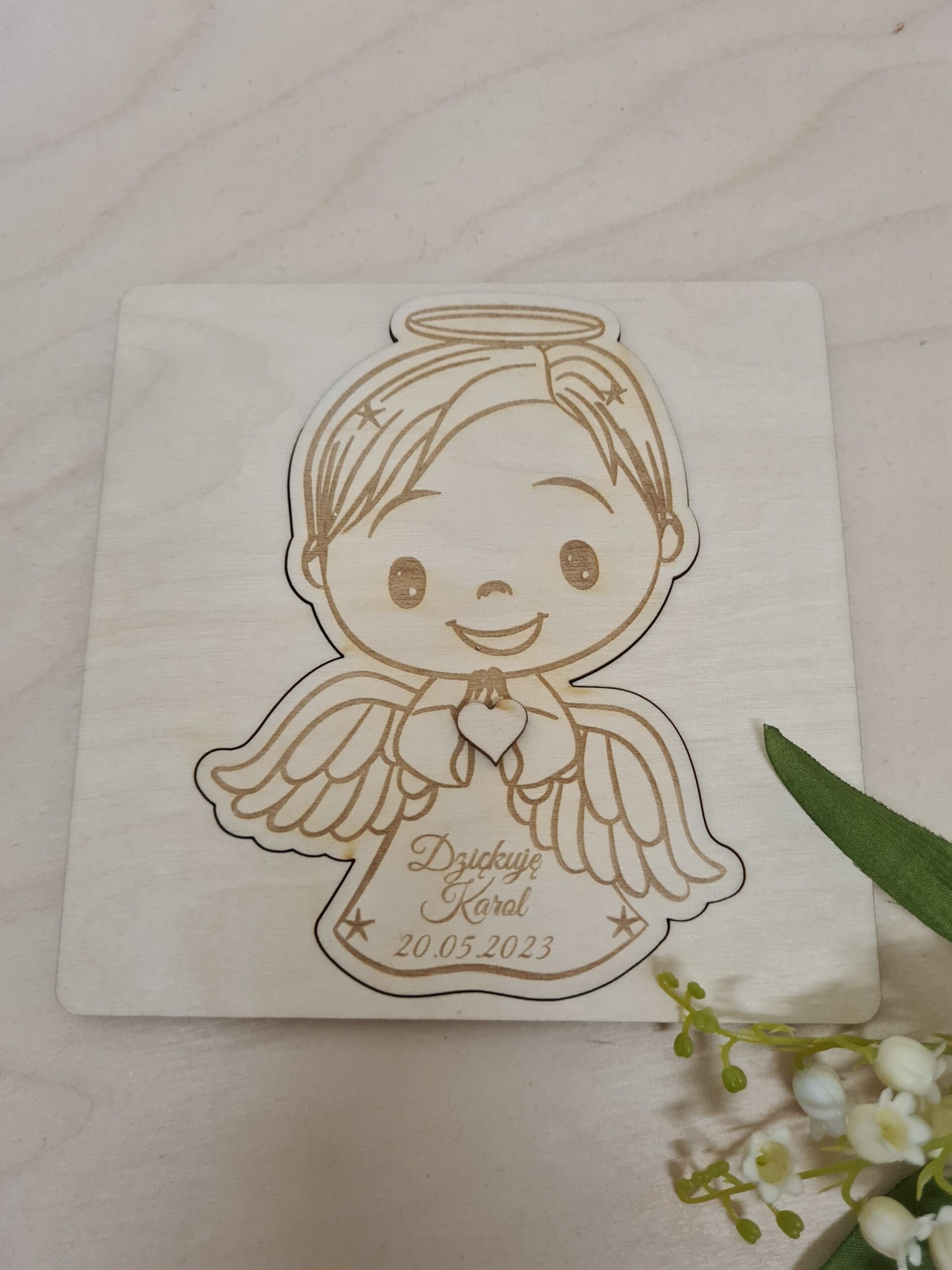 PODZIĘKOWANIE KOMUNIJNE DLA CHRZESTNYCH ANIOŁEK