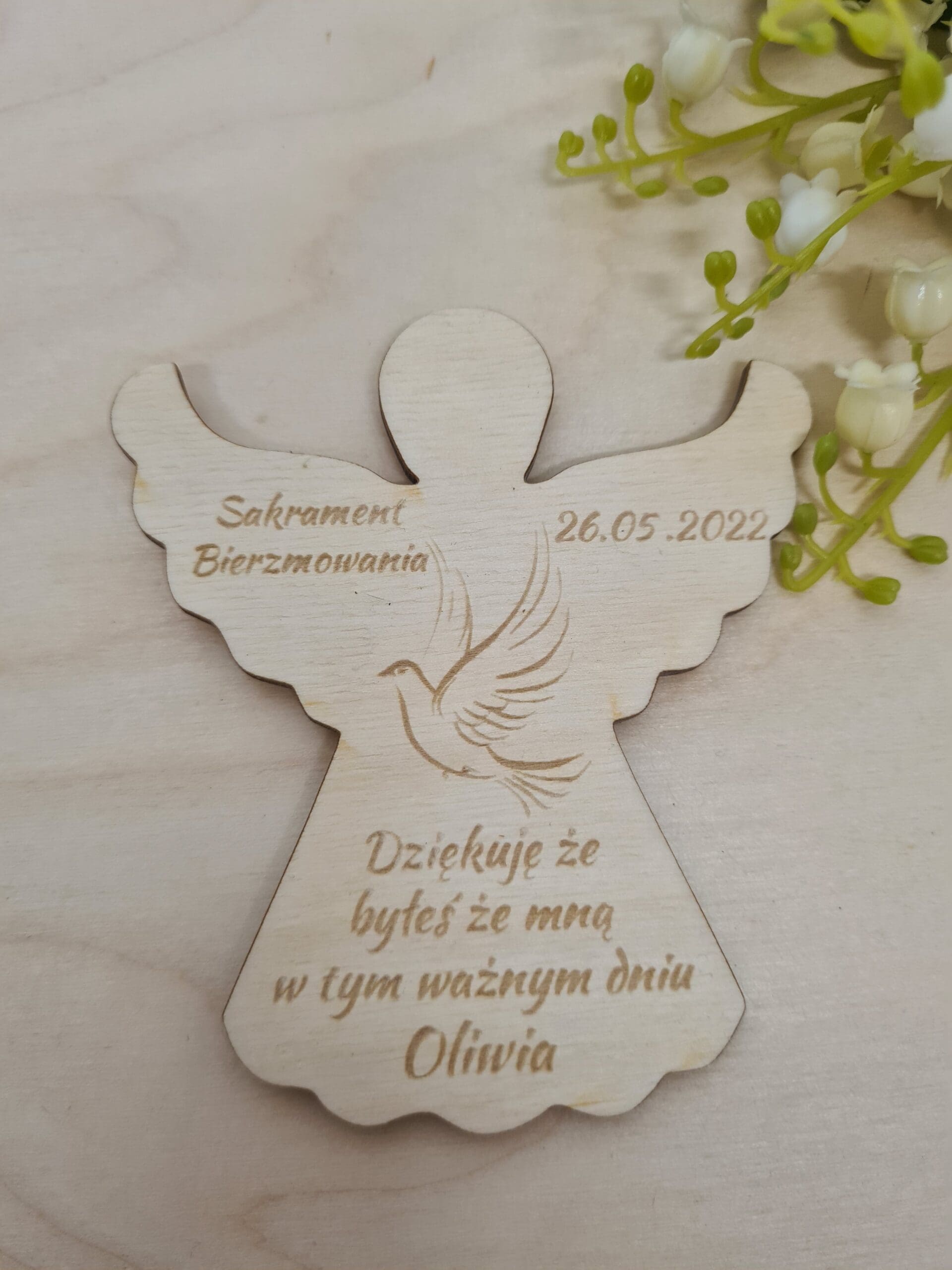 Podziekowanie dla gosci bierzmowanie