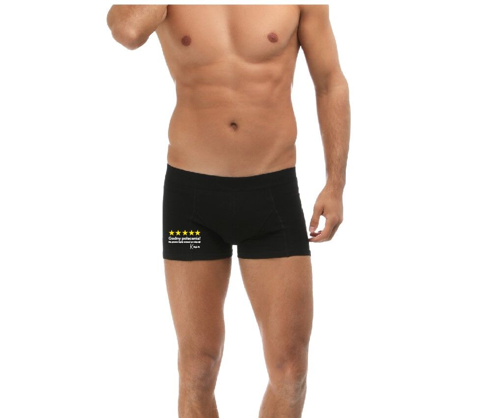 Bokserki Męskie Personalizowane Godny Polecenia