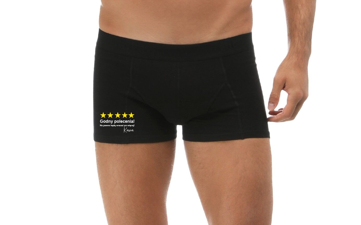 Bokserki Męskie Personalizowane Godny Polecenia