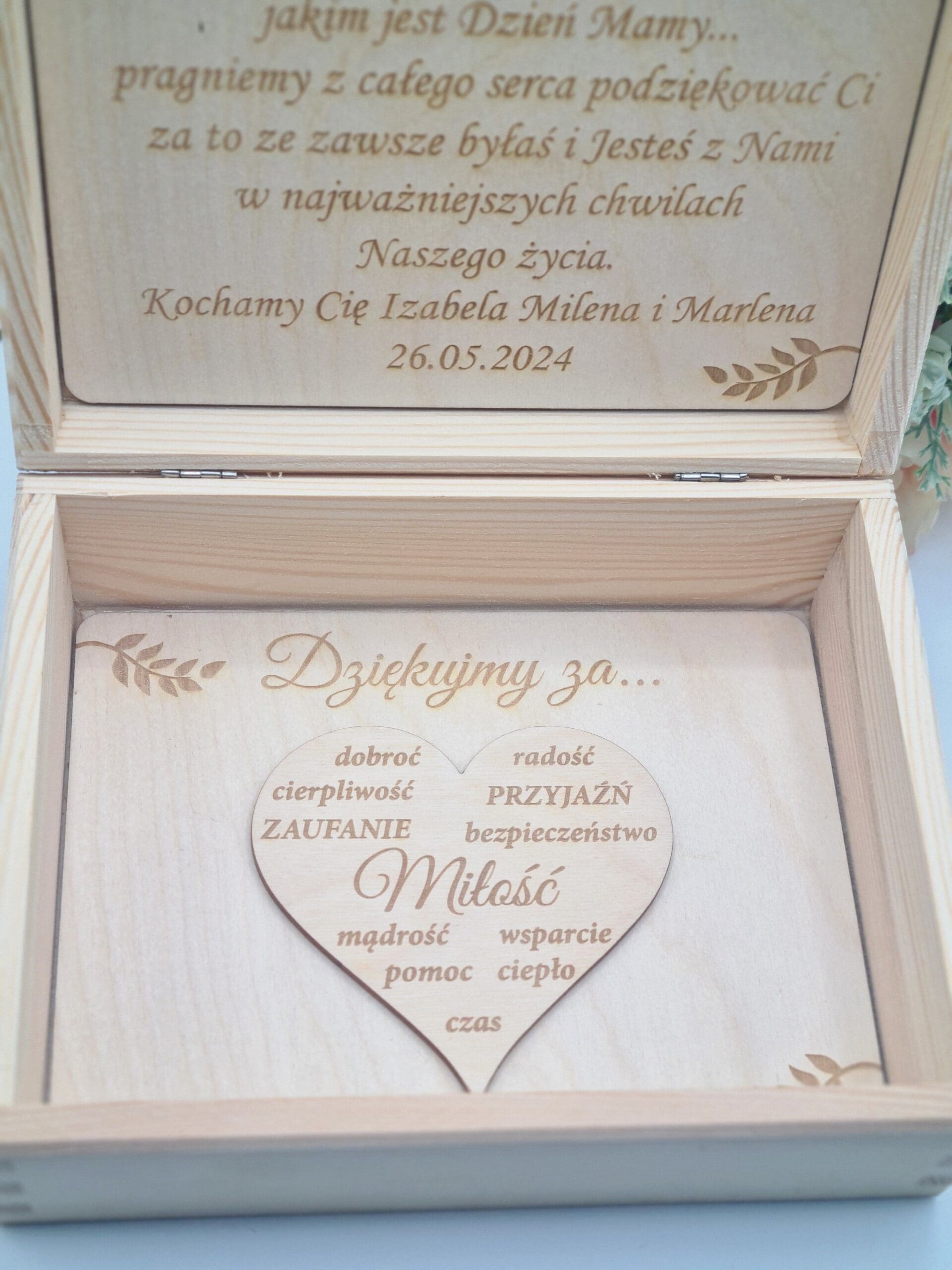 Szkatułka prezent dla Mamy
